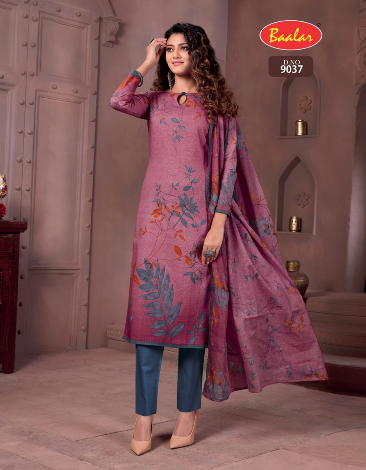 Baalaz Zara 9 Ready Made Regular Wear Cotton Printed Dress Collection